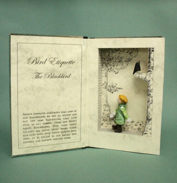 Restructured Book.  Bird Etiquette: The Blackbird