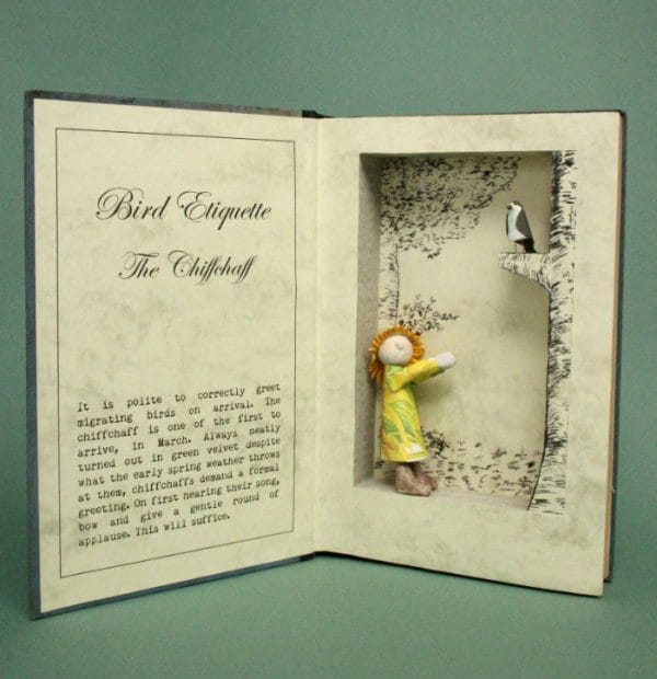 Restructured Book.  Bird Etiquette: The Chiffchaff