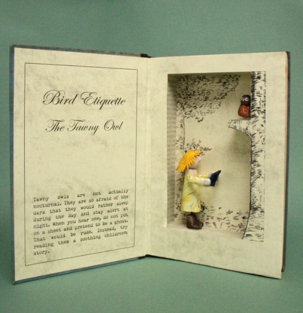 Restructured Book.  Bird Etiquette: The Tawny Owl