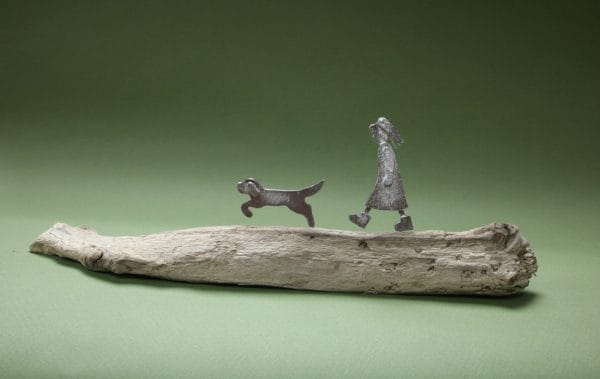 Woman and Dog
